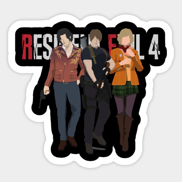 Resident Evil 4 Team Sticker by Rendigart